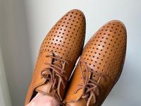 Lederschuhe- Business- Schnürer Gr. 39 Stuttgart - Zuffenhausen Vorschau