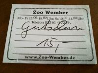 Gutschein Zoo Wember Recklinghausen Zooladen Nordrhein-Westfalen - Waltrop Vorschau