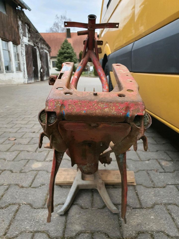 Simson Kr51/1 - 1975 ddr Schwalbe Rahmen mit Typenschild in Friedberg