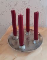 Kerzenteller aus Aluminium inklusive 4 Kerzen - NEU Münster (Westfalen) - Wolbeck Vorschau
