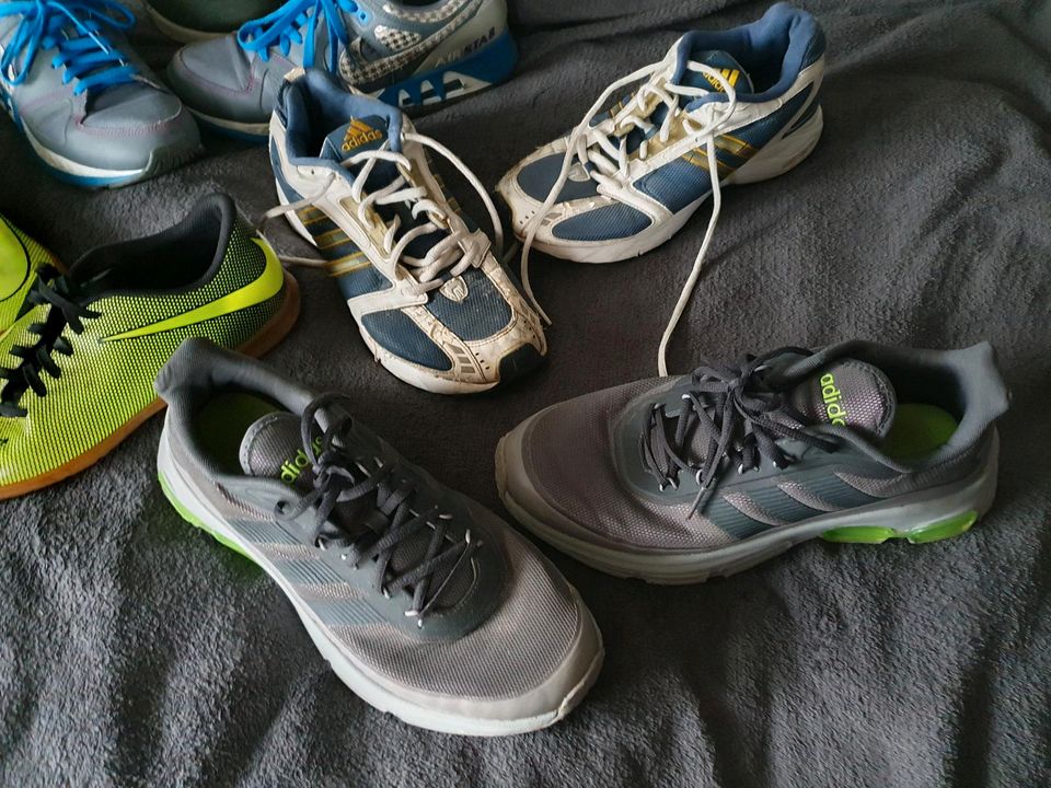 Herren Sportschuhe, Sneaker, Halbschuhe, nike, adidas, gebraucht in Horb am Neckar