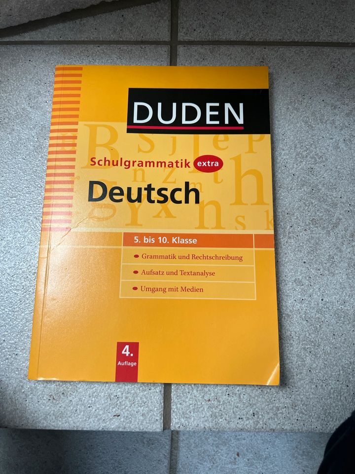 Schulgrammatik deutsch Duden in Wachenheim an der Weinstraße