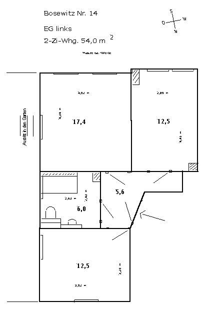 Villa (4 Whg.) am Stadtrand Dresden (OG und Dachg. frei) in Müglitztal