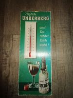 Sehr alte UNDERBERG Werbung Thermometer Bayern - Ingolstadt Vorschau