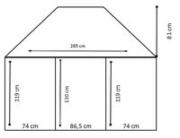 Sonnenschutzfolie / Spiegelfolie an Giebelfenster Folierung Nordrhein-Westfalen - Erkelenz Vorschau