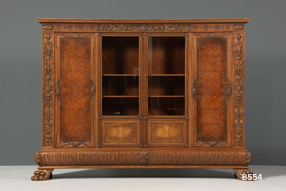 ◤Hauptstadt Möblerei Berlin Große Auswahl Vitrinen Englische Vitrine Mid Century Vitrine Barock Chippendale Schrank Kommode Bücherregal Bibliothek Apothekerschrank Vitrine Vertiko Buffet Anrichte Holz in Berlin