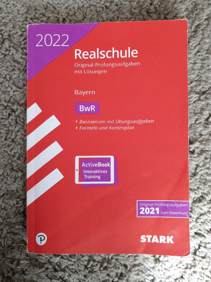 Realschule Bayern Prüfungsaufgaben BWR ISBN 978-3-8490-5159-4 in Gerolsbach
