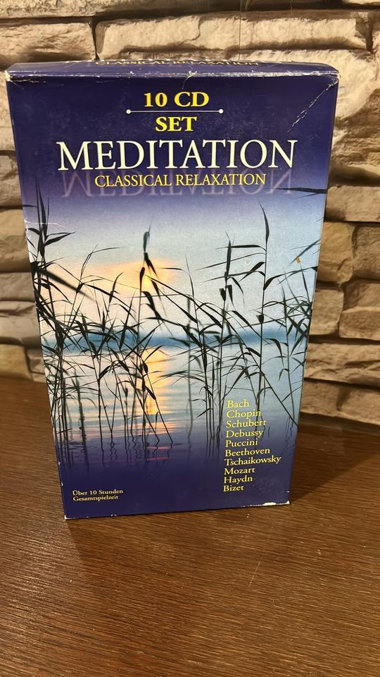 Meditations CD Meditation 9 CDs classicak Rekaxation Bach Chopin in Bad Belzig