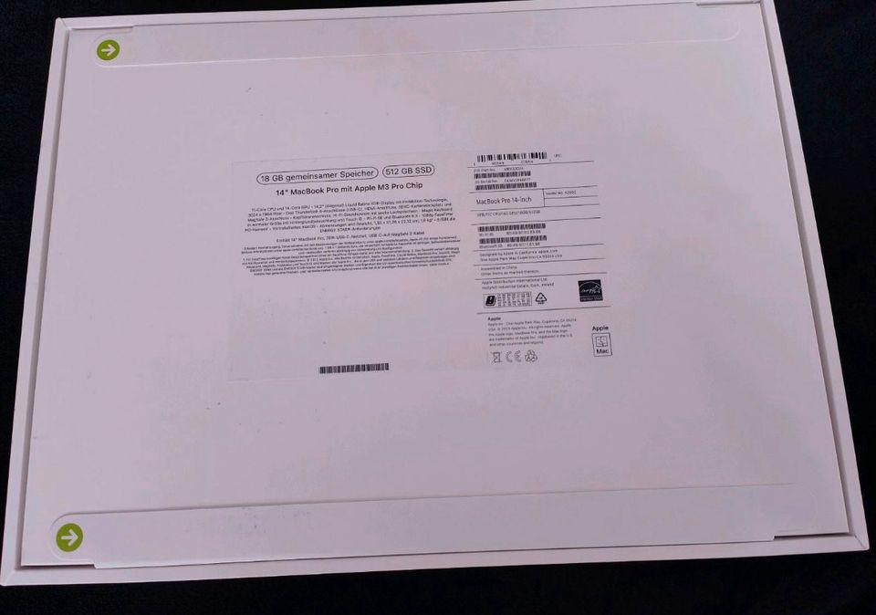 Apple Mac Book 14" M3 Pro in Saarlouis