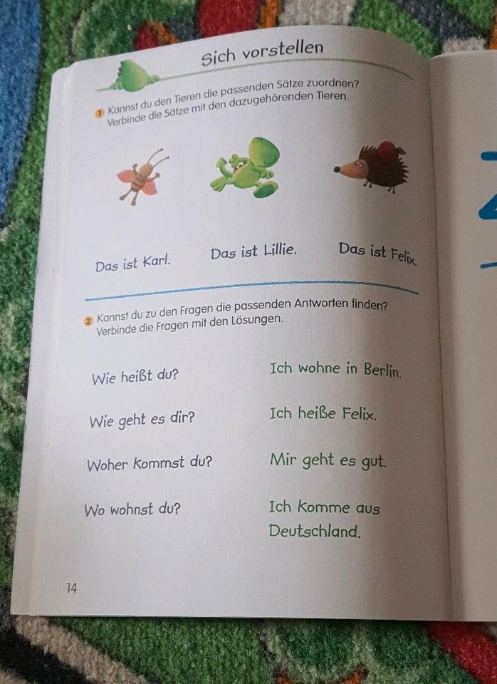 Deutschheft - Ich lerne Deutsch  - Lesen, Schreiben, Verstehen in Berlin