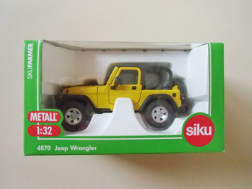 Siku Farmer - Jeep Wrangler, gelb OVP 1:32 in Köln