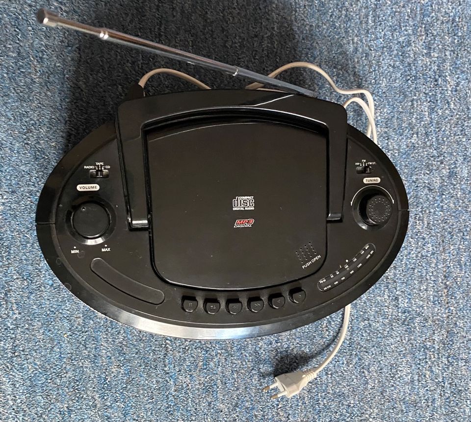 AEG SRR 4313 CD/MP3 Player, Radio und Kassettenrekorder in Marl