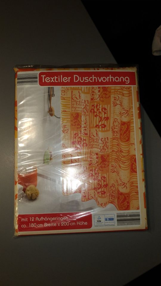 Dusch/Badewannenvorhang original verpackt in Otterndorf