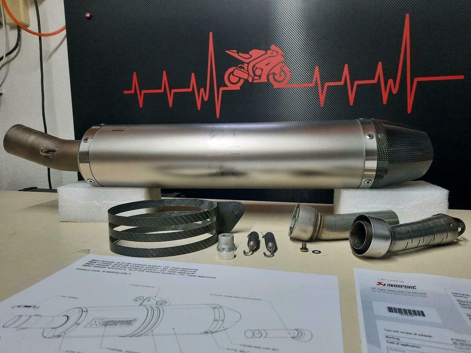 Akrapovic Auspuff, F 650 / 700 / 800 GS, 2008 - 2016, 2 db-killer in Regensburg