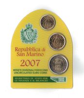 San Marino 2007 Minikit Blister Euro Sachsen - Rechenberg-Bienenmühle Vorschau