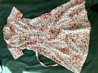 Vintage Kleid, Sommerkleid, Tupfenmuster, kurzärmelig, sportlich Berlin - Neukölln Vorschau