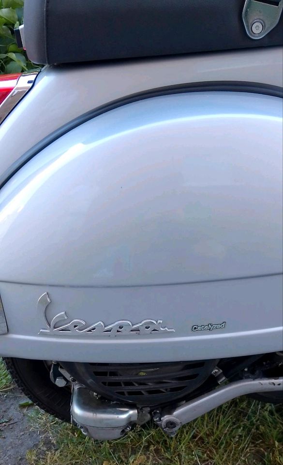 Vespa PX 125 EZ 2007 1.Hd silber 3458 Km in Hamburg