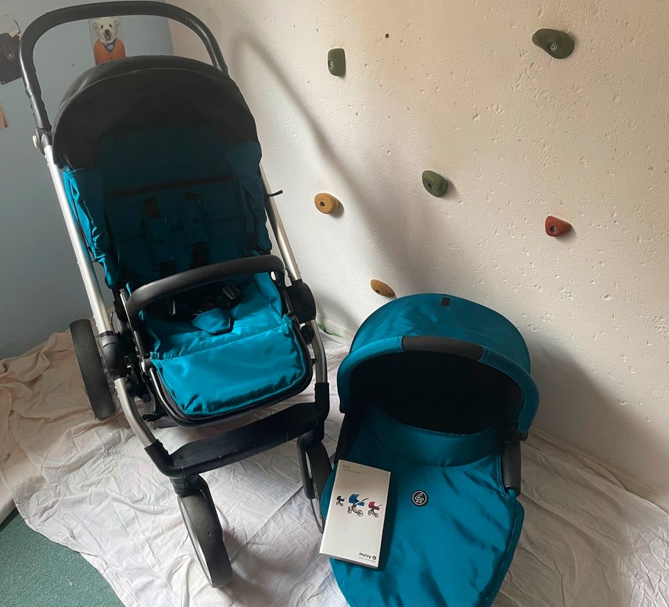 Mutsy Evo Kinderwagen (mit Babywanne und Buggy) in Berlin