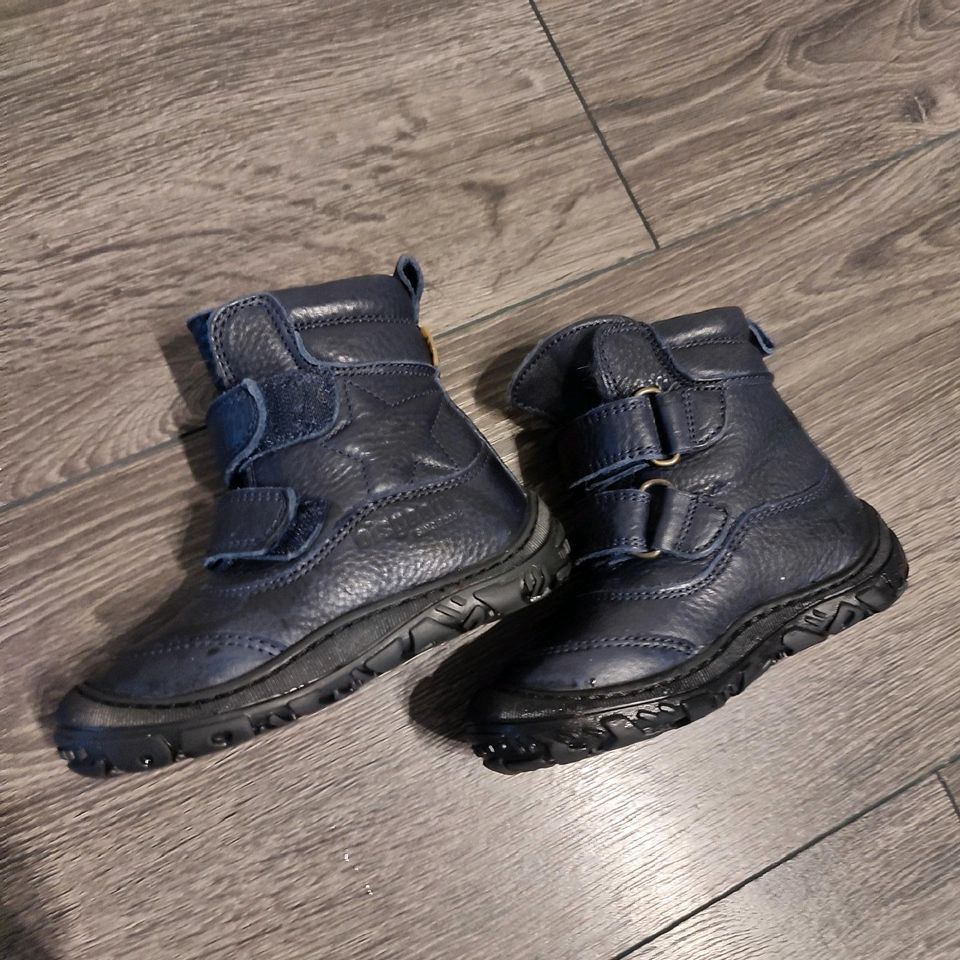 Bisgaard gr 24 blau Stiefeletten Winterschuhe Baby in Baar-Ebenhausen