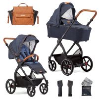 Gesslein FX4 Swing - 2in1 Kinderwagen-Set - Design 386386 - inkl. Panorama Lyx Babywanne + Sportsitz Swing + Wickeltasche + Zubehör - NEU Hessen - Fulda Vorschau