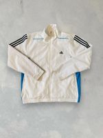 Adidas Trainingsjacke / Trackjacket weiß blau Gr XL Retro Vintage Nordrhein-Westfalen - Krefeld Vorschau