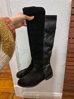 Tamaris Stiefel Overknees Leder Schuhe Schwarz Gr. 41 Mitte - Wedding Vorschau