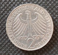 2 DM Deutsche Mark - Münze - Max Planck - 1958 J - ss. - vzgl. Niedersachsen - Niemetal Vorschau