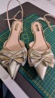 Neu  goldene slingpumps  Gr 39 Brandenburg - Groß Kreutz Vorschau