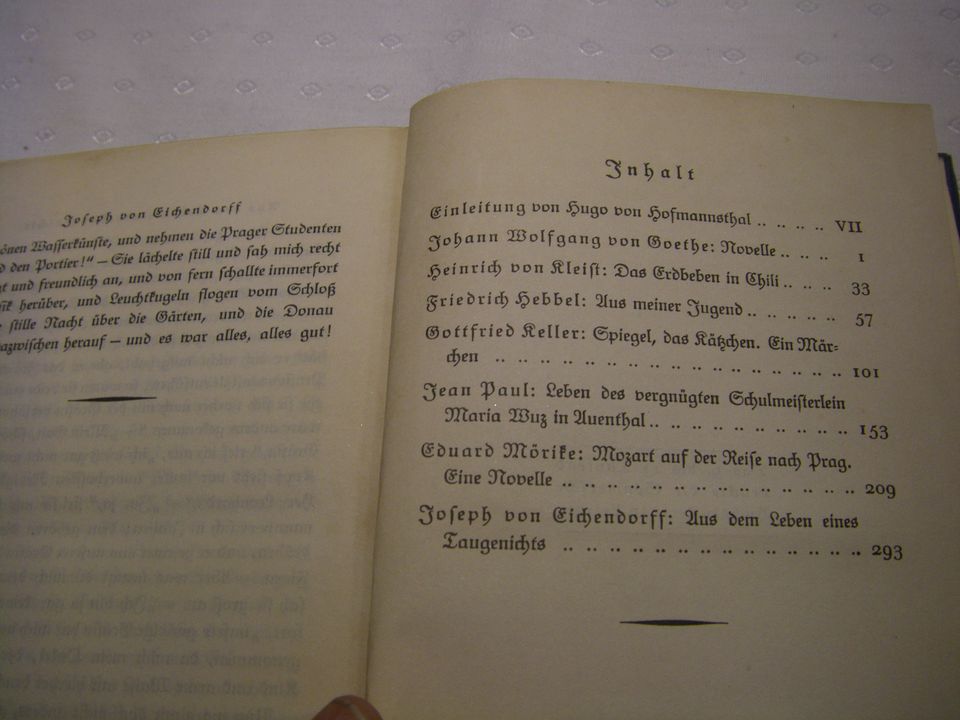 Deutsche Erzähler Band 1 ,2 ,3 , 1921 in Merkendorf