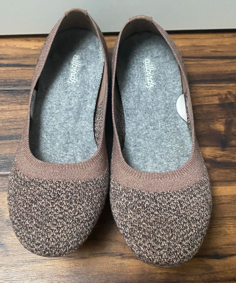 Allbirds Women‘s Tree Breezers Ballerina Schuhe Größe 38 braunTop in Holm