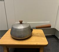 Vintage fondue Topf Aluminium und Teakholz , deko Schleswig-Holstein - Kiel Vorschau