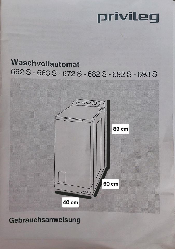 Waschmaschine / Waschvollautomat /Toplader in Berlin