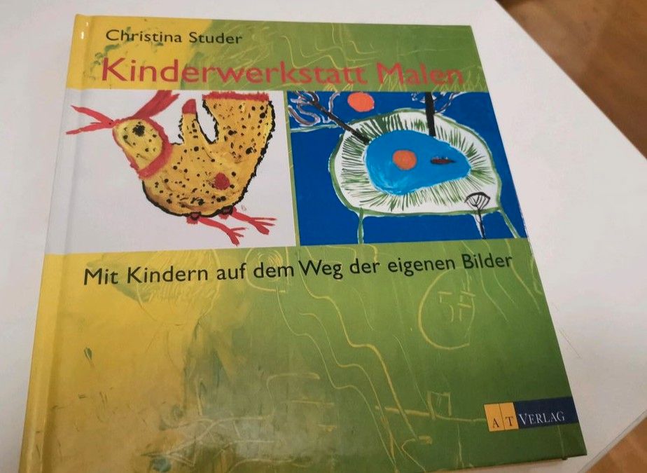 Buch Kinderwerkstatt Malen, künstlerisches Schaffen in Dresden