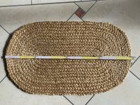 NEUW❣️Jute Teppich Westwing, oval 80/48 cm Frankfurt am Main - Seckbach Vorschau