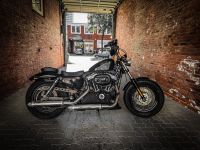 Harley Davidson Forty Eight 48 erst 5608 km Penzl vivid Black TÜV Hamburg Barmbek - Hamburg Barmbek-Süd  Vorschau