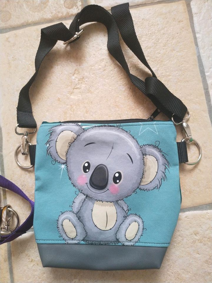 Handmade Tasche Bag Umhängetasche Löwe Koala in Ichenhausen