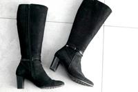 Högl Damen Leder Stiefel hoch schwarz Gr. 38 (5) mit Schnalle Rheinland-Pfalz - Wörrstadt Vorschau