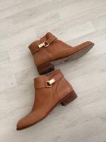 Buffalo Stiefeletten Leder cognac braun 42 Hannover - Mitte Vorschau