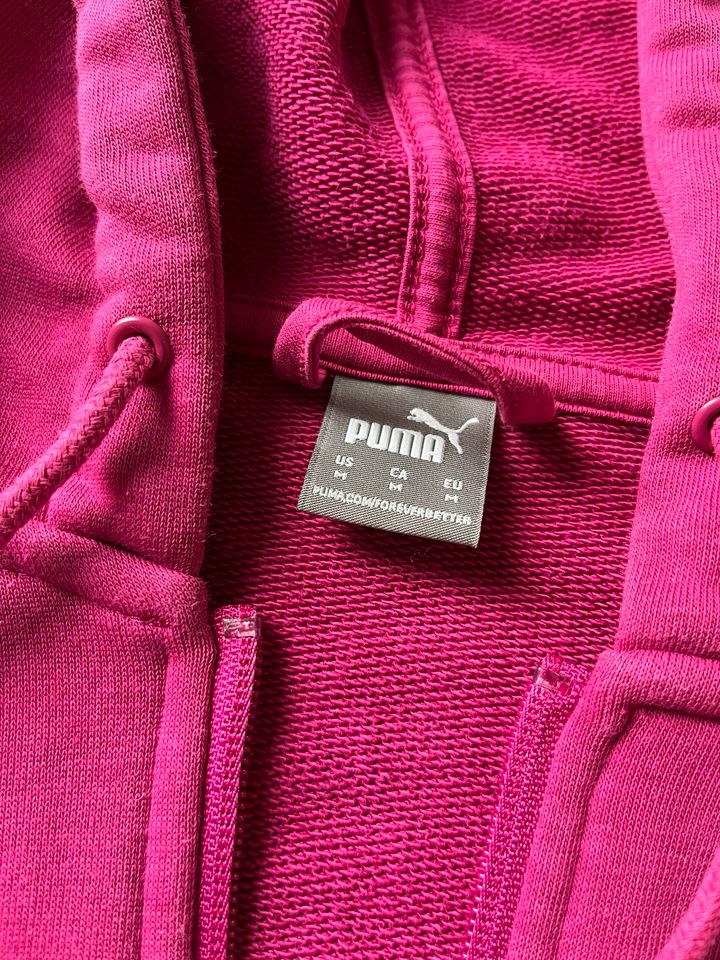 Trainingsjacke Puma Damen Gr. M schwarz pink Sweatjacke in Bielefeld