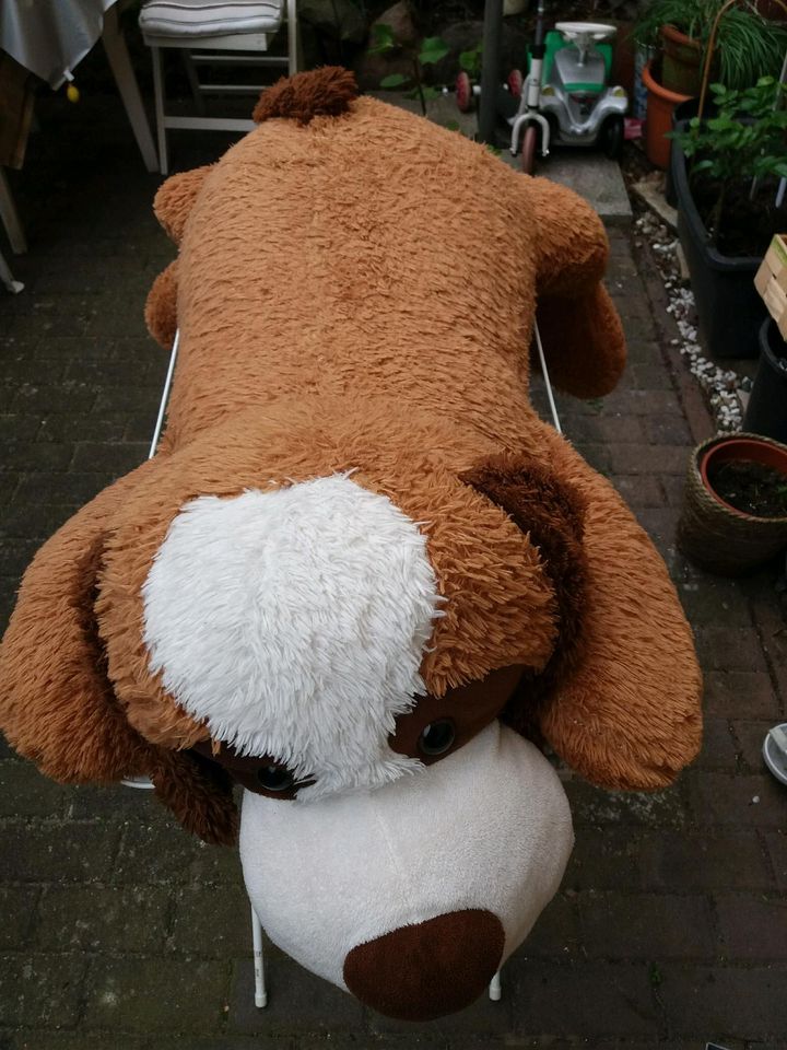 Plüschtier großer Hund in Bad Freienwalde