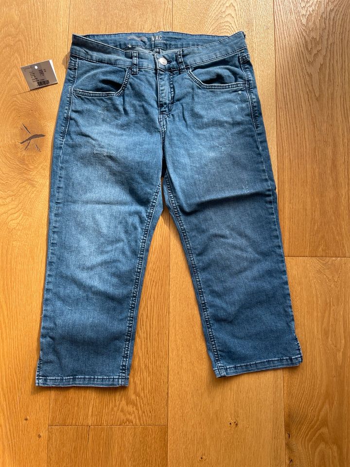 Mac Jeans Capri Hose W 38 blau in Zirndorf