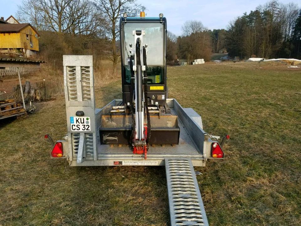 Zu Vermieten -  Baumaschinentransporter Anhänger 3500 KG PROSNER in Neudrossenfeld