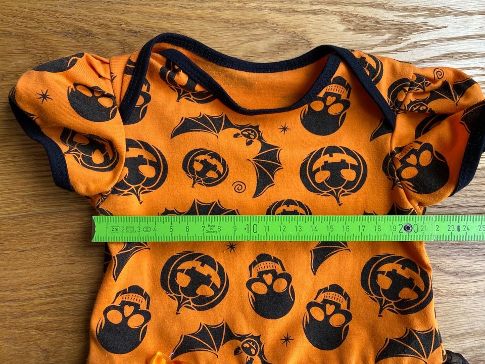 Halloween Kleid Baby Gr. 62/68 Kürbis Orange Tüll in Ziemetshausen