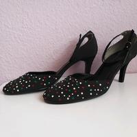 ❤Pumps mit Strasssteinen bunt edel elegant party festlich Hessen - Solms Vorschau