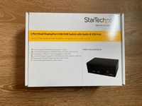 DisplayPort USB KVM 2Port Dual/Audio & USB Hub Startech OVP NEU Baden-Württemberg - Laupheim Vorschau