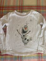 H&M Disney Olaf Langarm Shirt weiß 122/128 Niedersachsen - Bad Iburg Vorschau