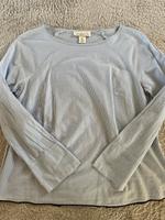 H&M Logg Damen Baumwollbluse Gr. XL gestreift blau neuwertig Hessen - Runkel Vorschau
