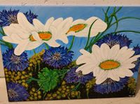 Leinwand Bild Blumen handgemalt Bayern - Nersingen Vorschau