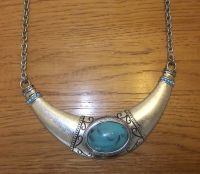 Vintage/Boho: Versilberte (?) Kette Frankfurt am Main - Bergen-Enkheim Vorschau