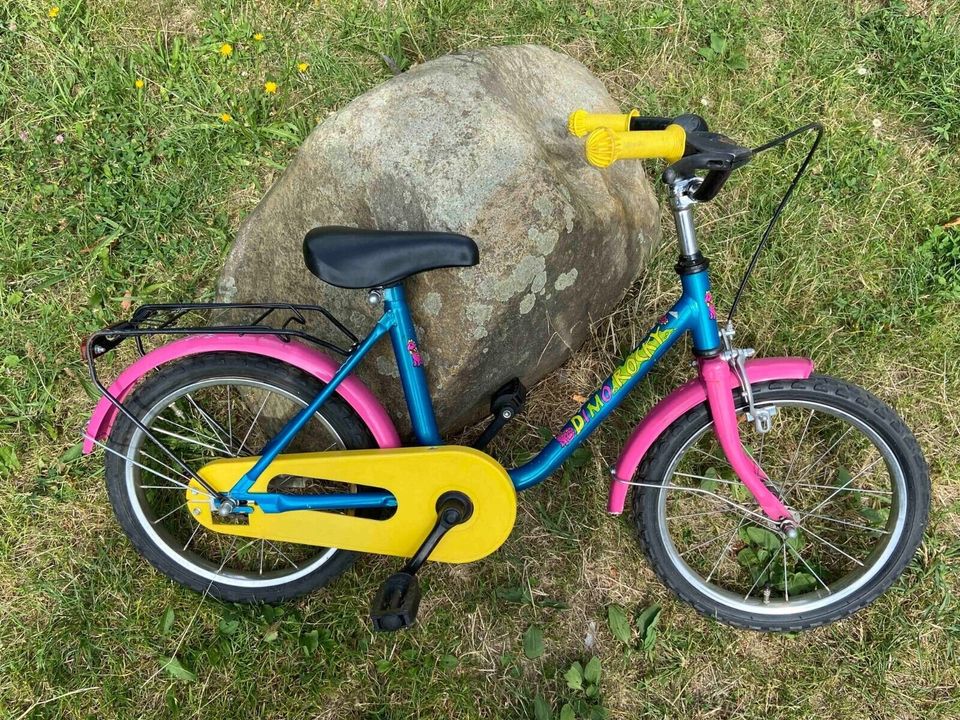 DIMO ROCKY Kinderfahrrad 16" Zoll RH 31 cm Schutzbleche Klingel in Dresden